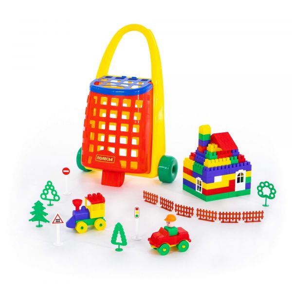 Set: Funny Cart+Constructor Builder (101 items) 44372 Set: Funny Cart+Constructor Builder (101 items) 44372
