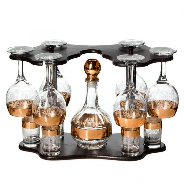 Minibar 13pr: decanter + stacks + wine glasses Harmony MB06/2-121 Minibar 13pr: decanter + stacks + wine glasses Harmony MB06/2-121