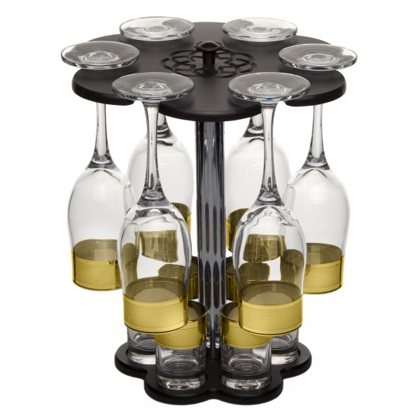 Minibar 12pr glasses + stacks LOFT МВ01-113 Minibar 12pr glasses + stacks LOFT МВ01-113