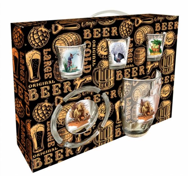 Travel set 5pr.art.1205-D "Hunting" Travel set 5pr.art.1205-D "Hunting"