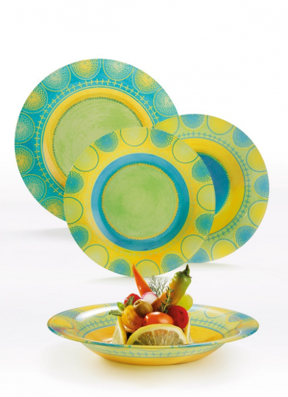 Table set 18pr PROPRIANO TURKUAZ R8141 Table set 18pr PROPRIANO TURKUAZ R8141