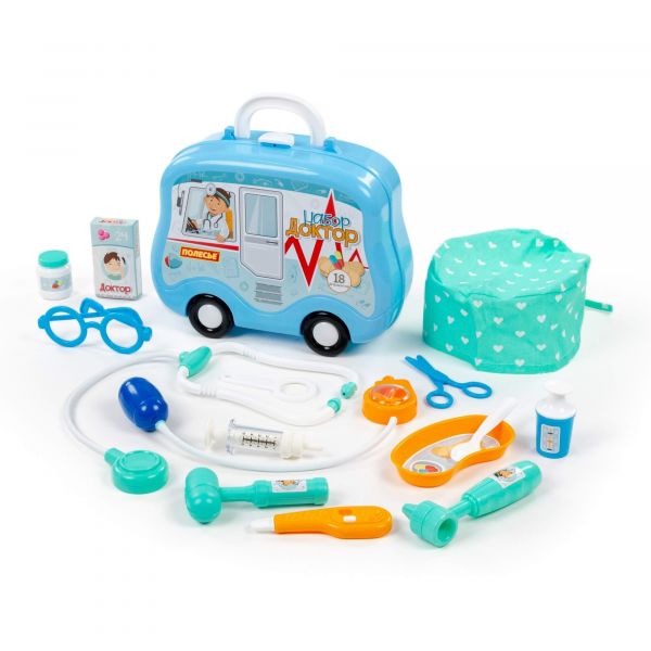 Set "Doctor No. 17" (18 elements) (in a case on wheels) 94223 Set "Doctor No. 17" (18 elements) (in a case on wheels) 94223