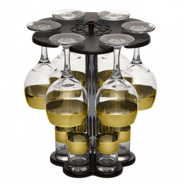 Minibar 12pr wine glasses + stacks Loft МВ01-123 Minibar 12pr wine glasses + stacks Loft МВ01-123