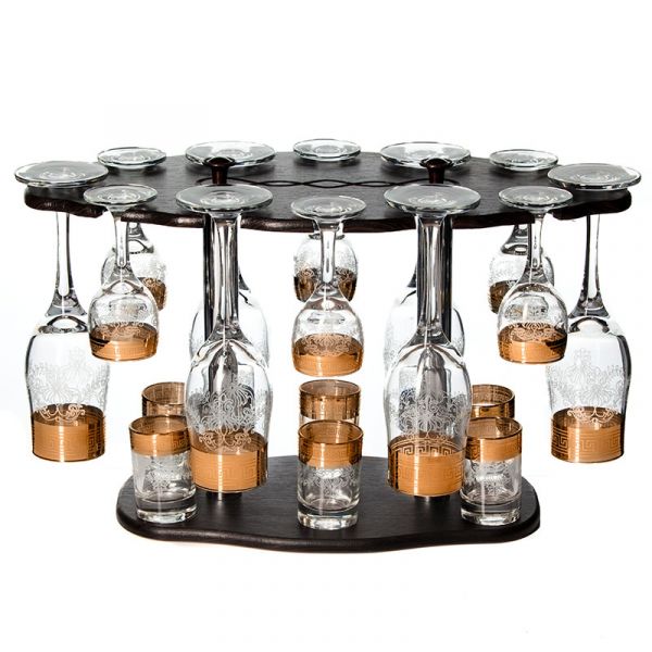 Minibar 18pr glasses + stacks + shot glasses Harmony МВ02/2-111 Minibar 18pr glasses + stacks + shot glasses Harmony МВ02/2-111