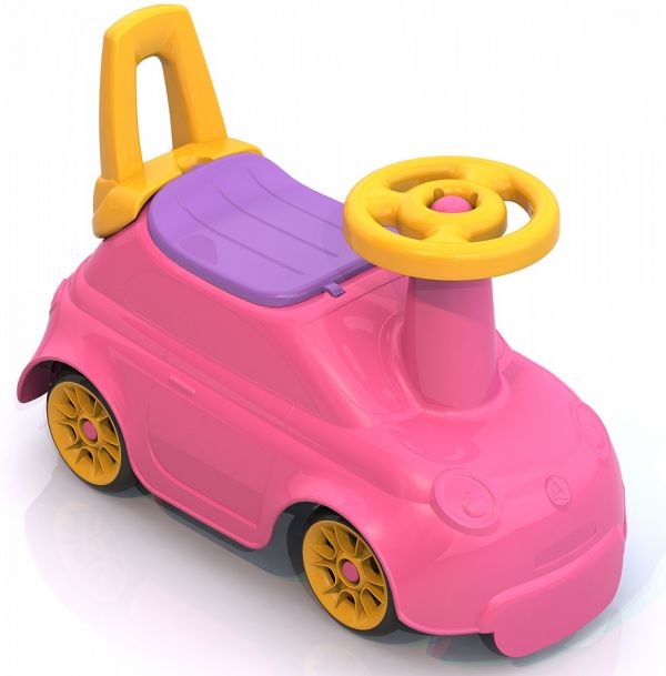 Wheelchair "Krutyshka" with a back (pink) 431004/1 Wheelchair "Krutyshka" with a back (pink) 431004/1
